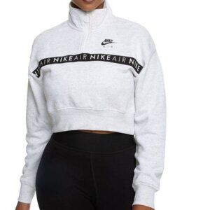 Nike SPORTSWEAR AIR HALF-ZIP SWEATER SZ S